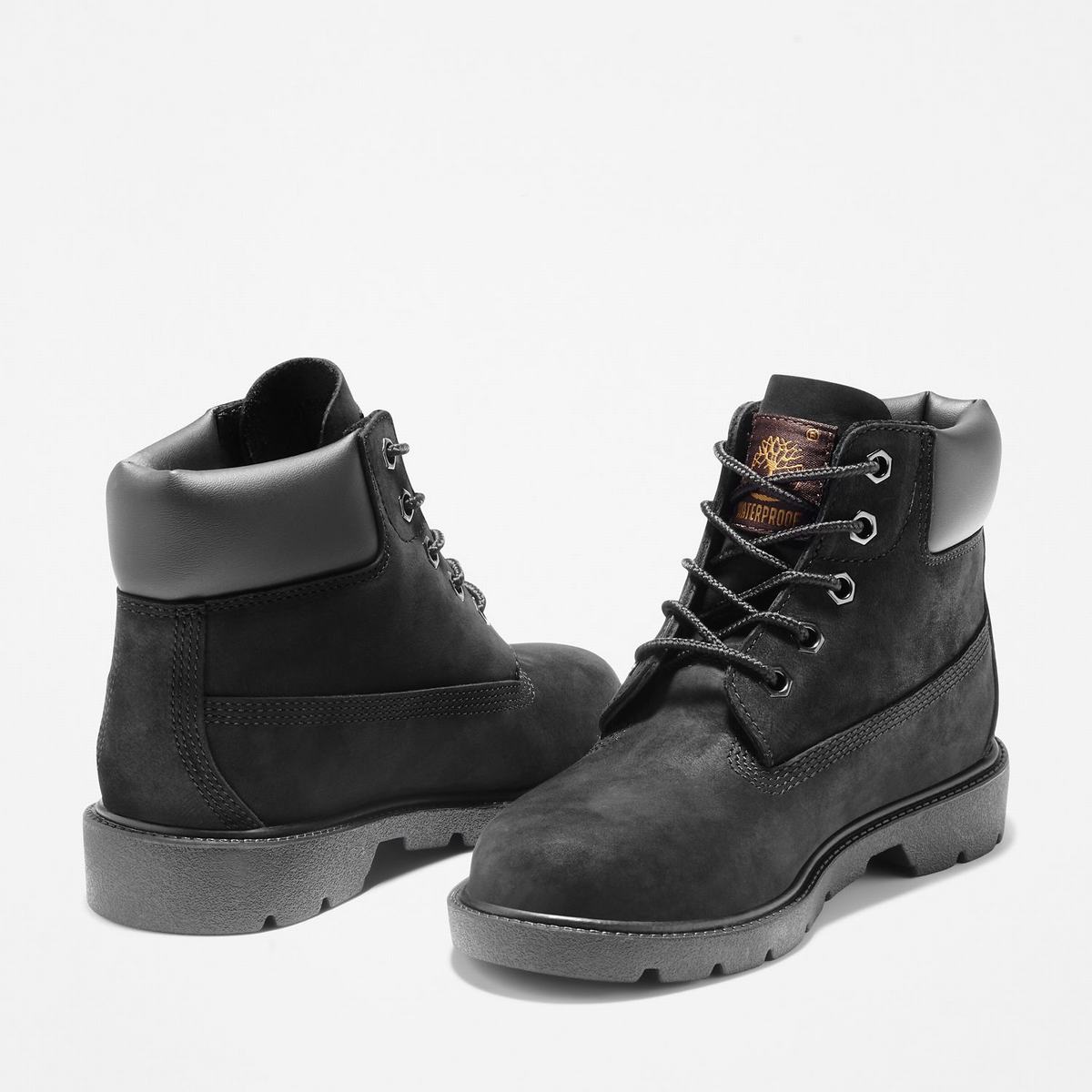 Timberland 6-Inch Boots Ankle boots Børn Sort | YJIH70826