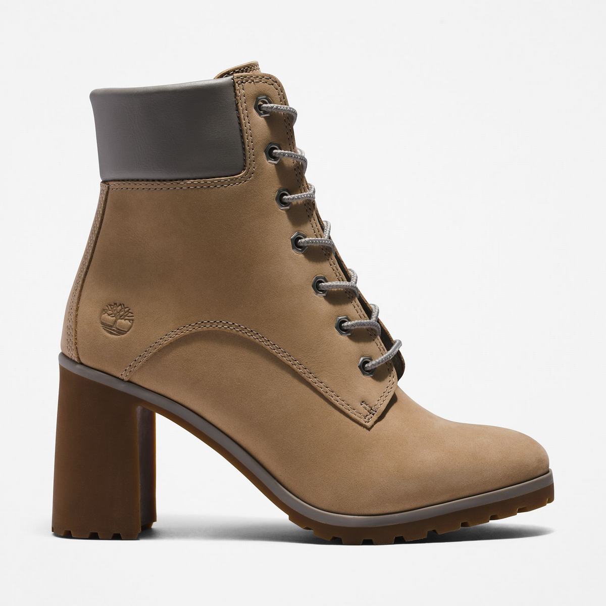 Timberland 6-Inch Boots Ankle boots Dame Lysegrå Brune | EQIW02145