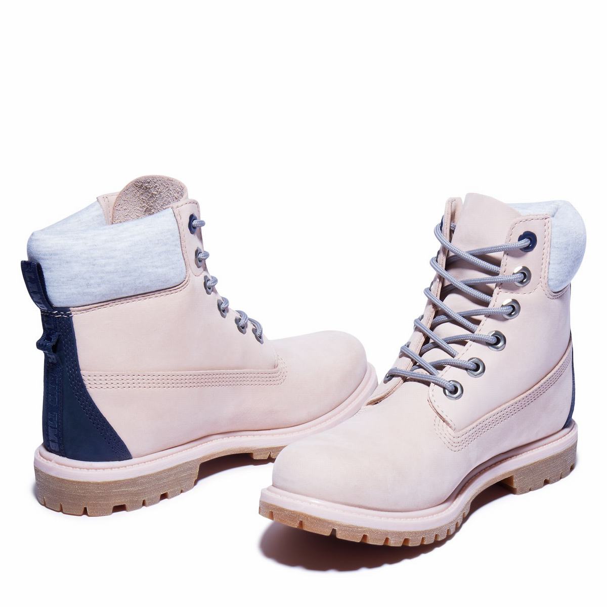 Timberland 6-Inch Boots Ankle boots Dame Lyselyserød | FAID39861