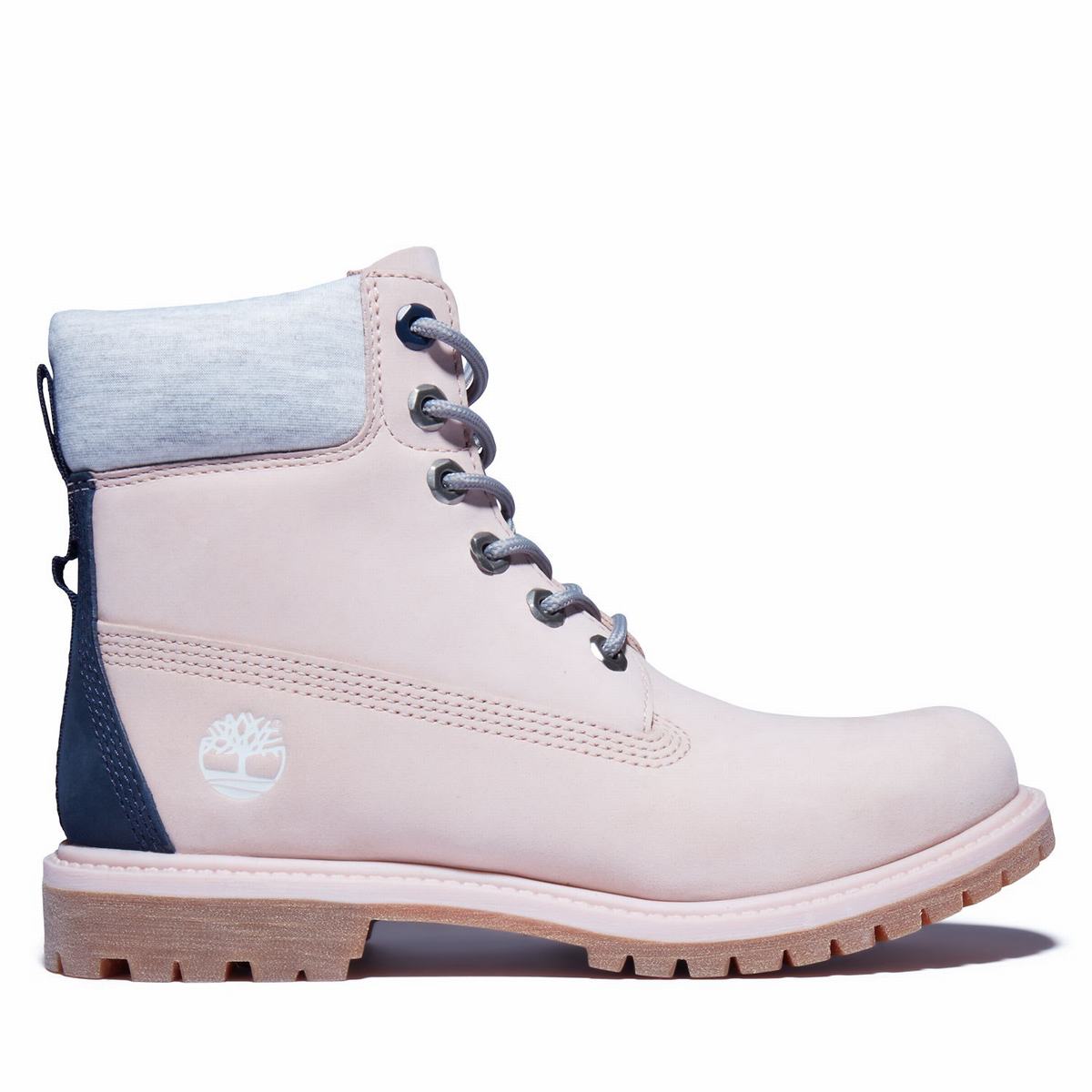 Timberland 6-Inch Boots Ankle boots Dame Lyselyserød | FAID39861