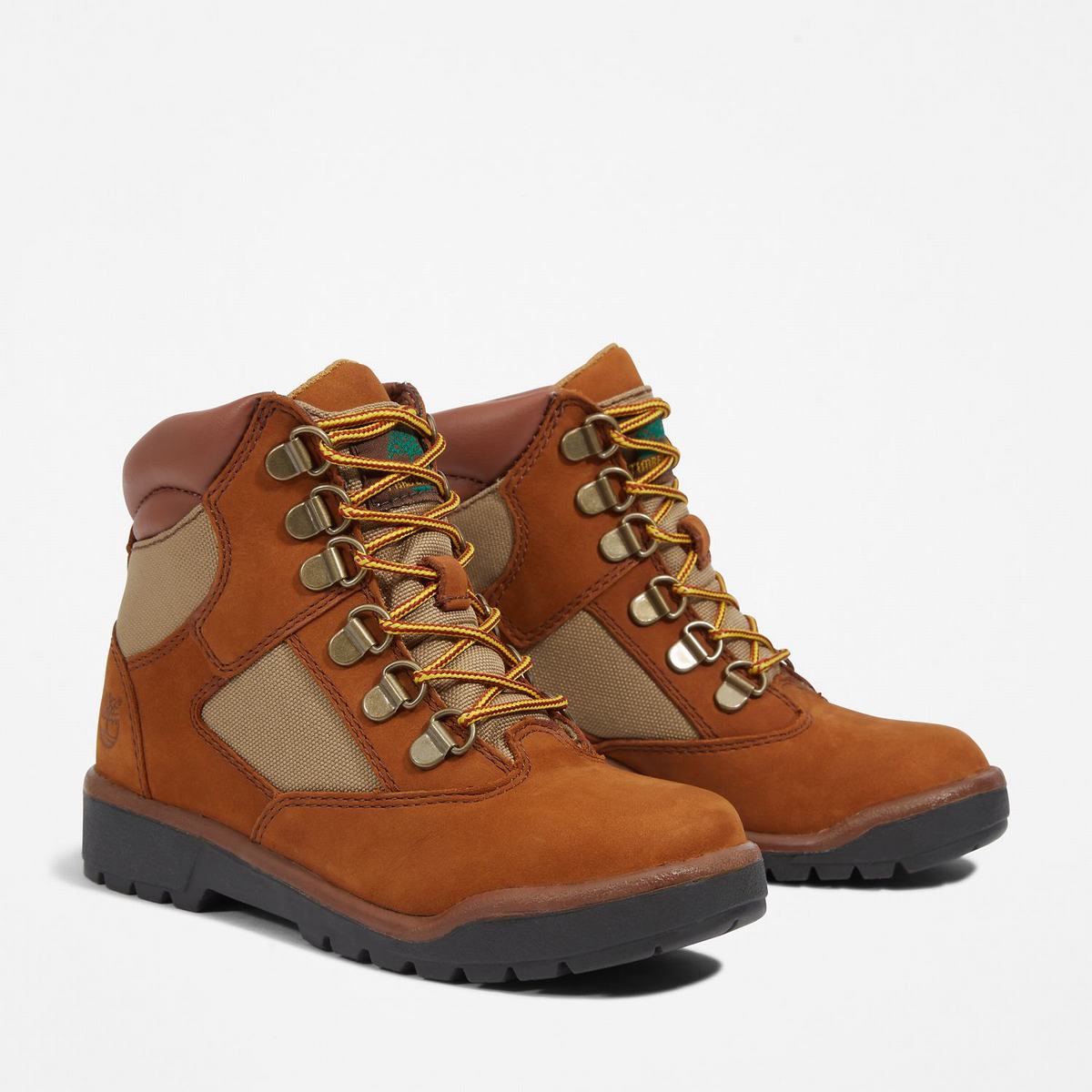 Timberland 6-Inch Boots Kampstøvler Børn Brune | LAJZ98725