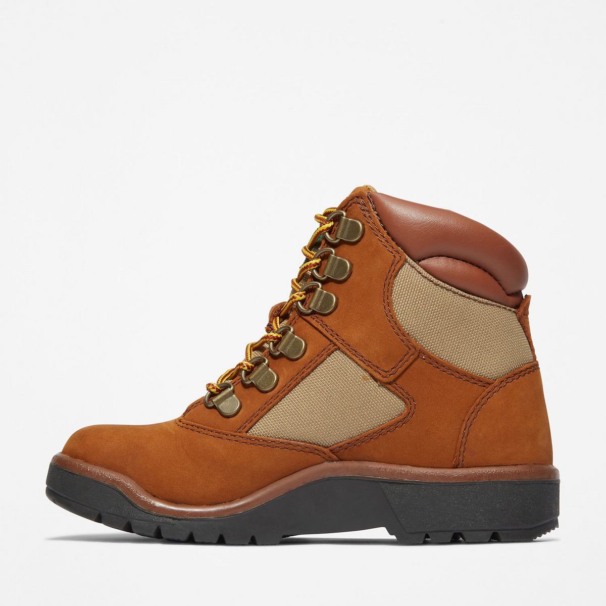 Timberland 6-Inch Boots Kampstøvler Børn Brune | LAJZ98725