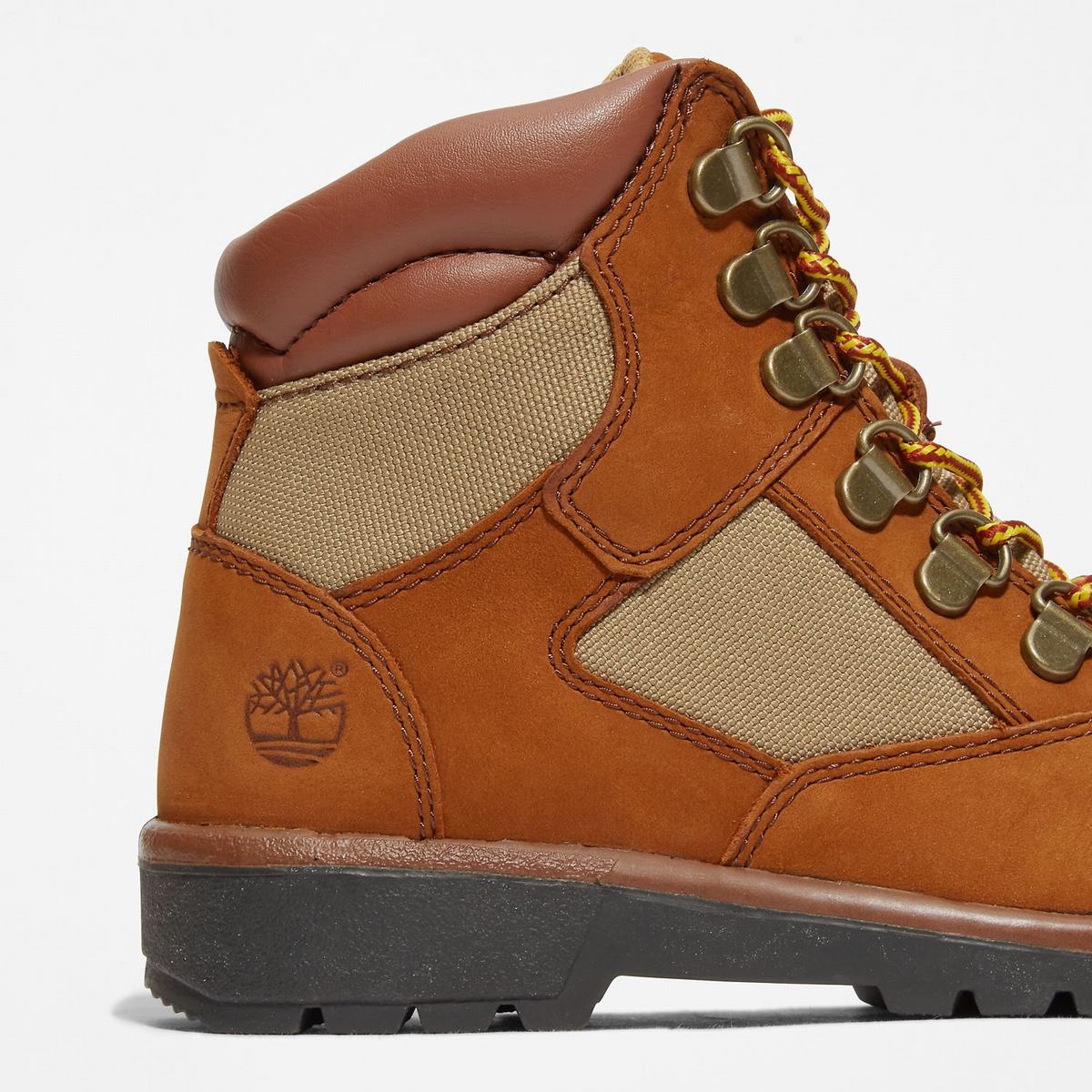 Timberland 6-Inch Boots Kampstøvler Børn Brune | LAJZ98725