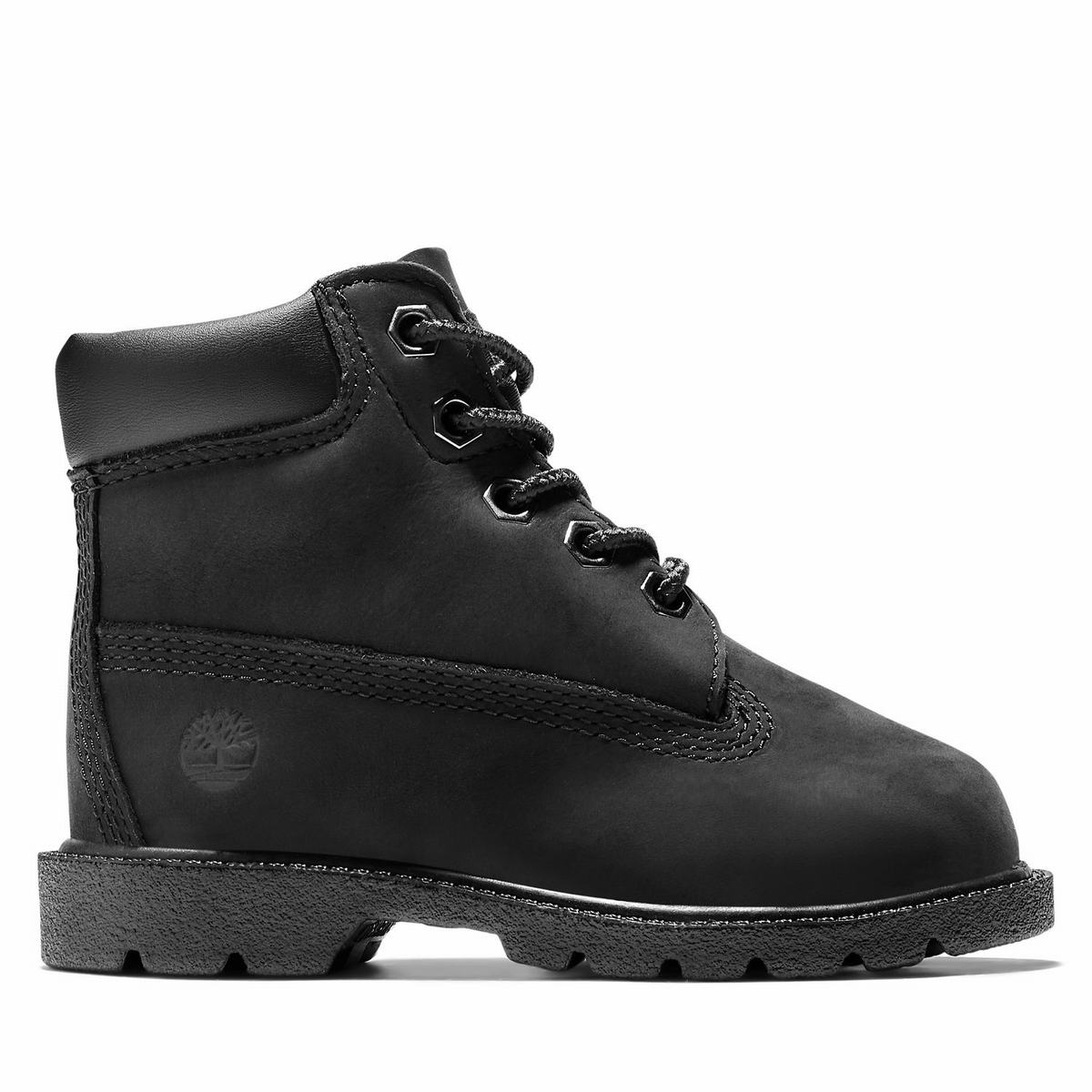 Timberland 6-Inch Boots Lille Barn Børn Sort | CBXP84936