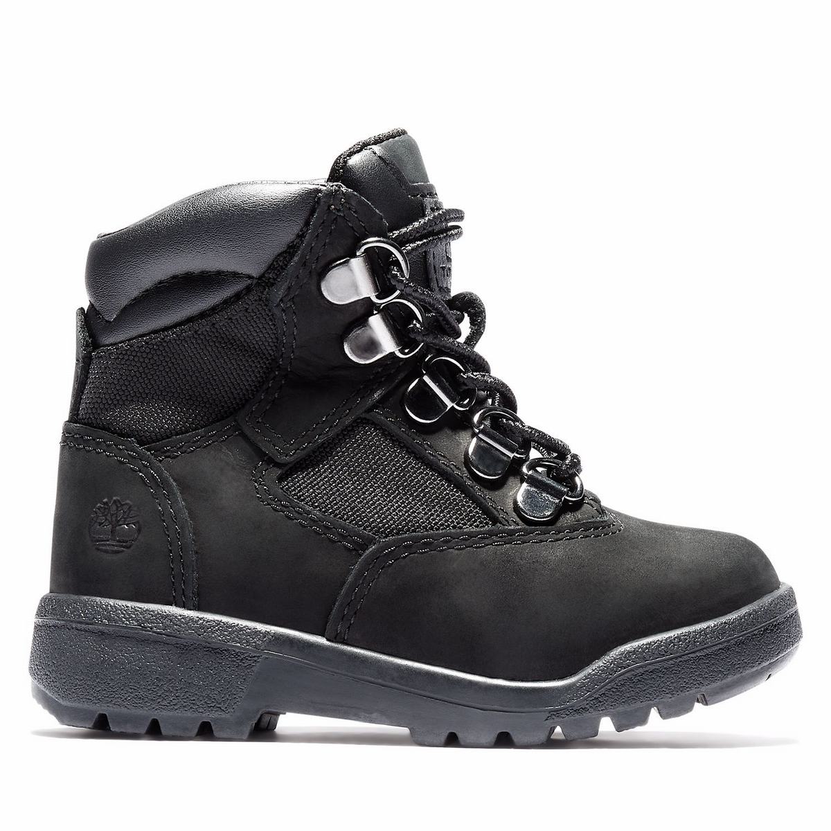 Timberland 6-Inch Boots Lille Barn Børn Sort | LEFD48179