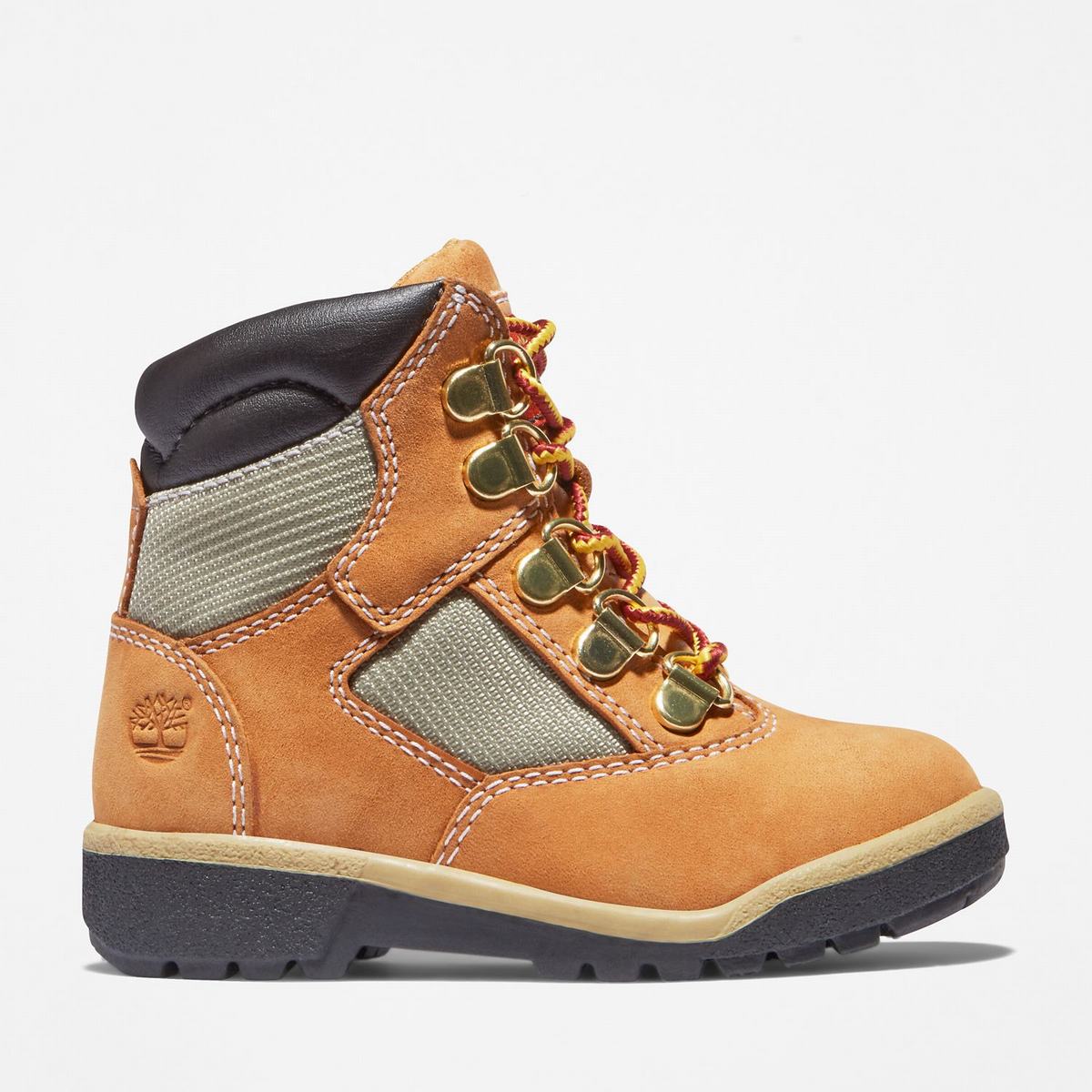 Timberland 6-Inch Boots Lille Barn Børn Brune | RQXJ28436