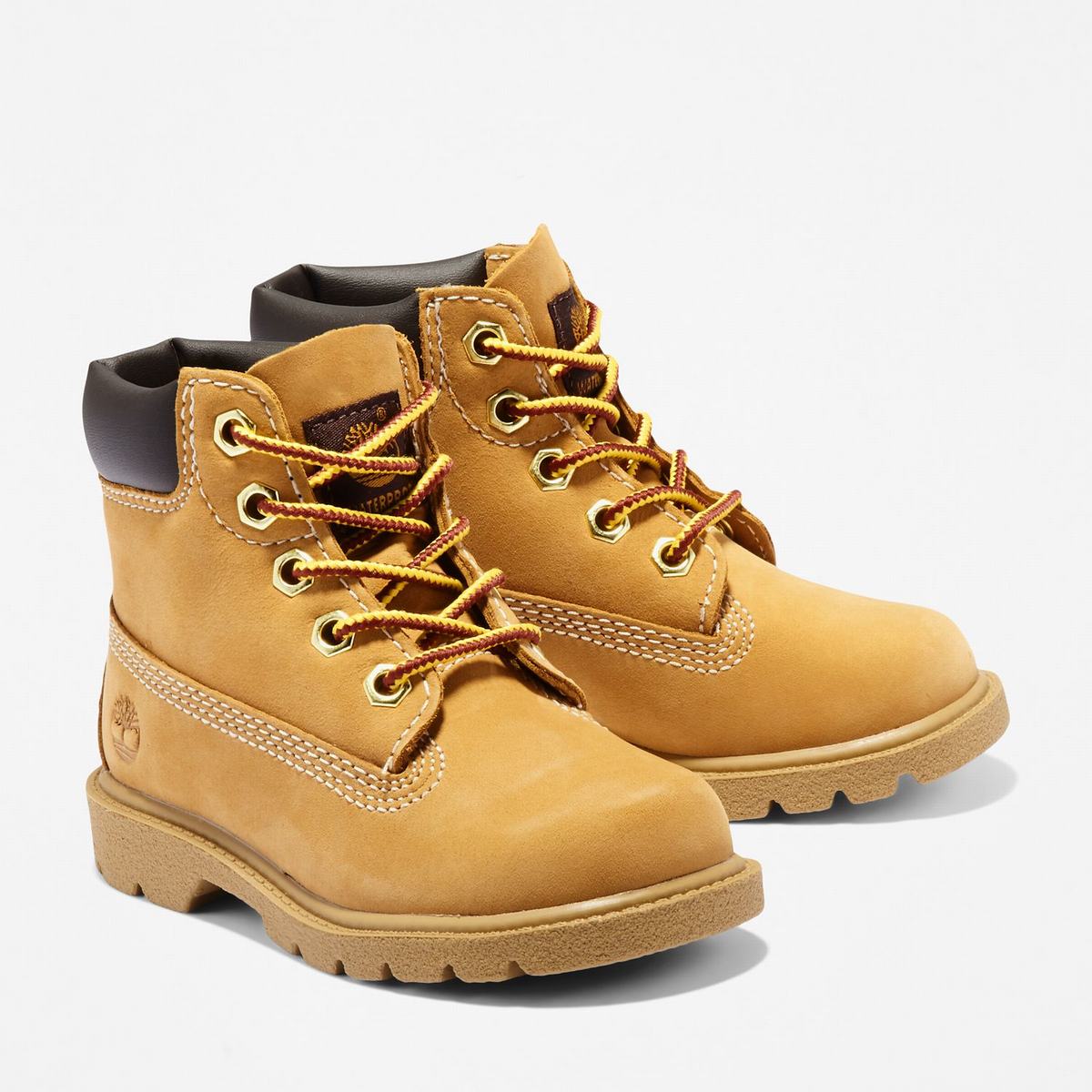 Timberland 6-Inch Boots Lille Barn Børn Brune | SWNV42756