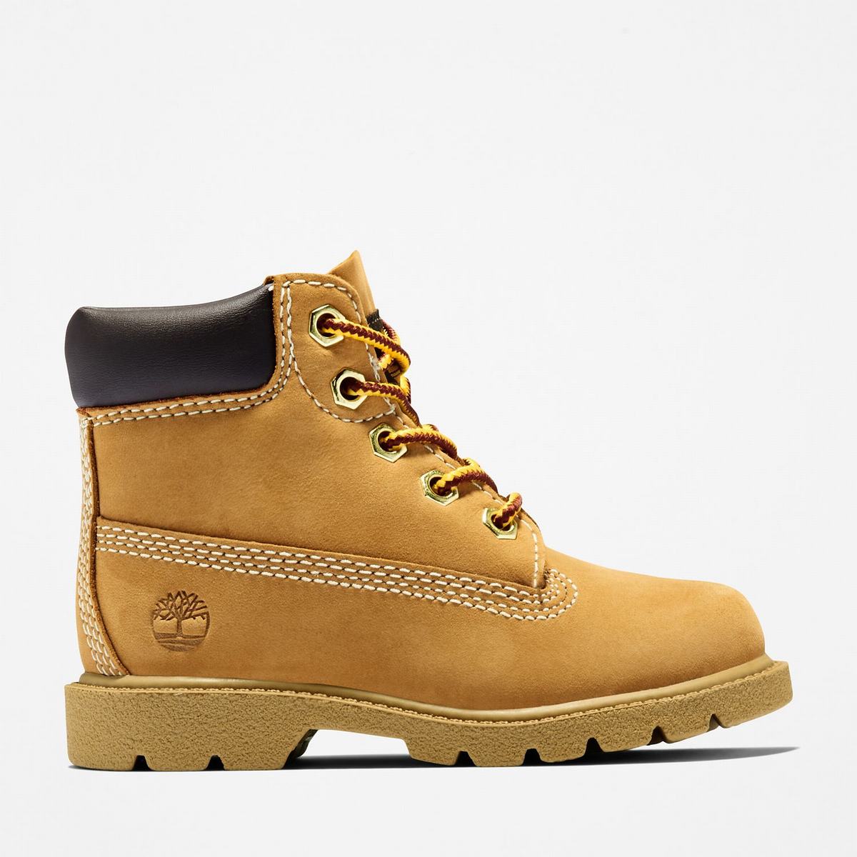 Timberland 6-Inch Boots Lille Barn Børn Brune | SWNV42756