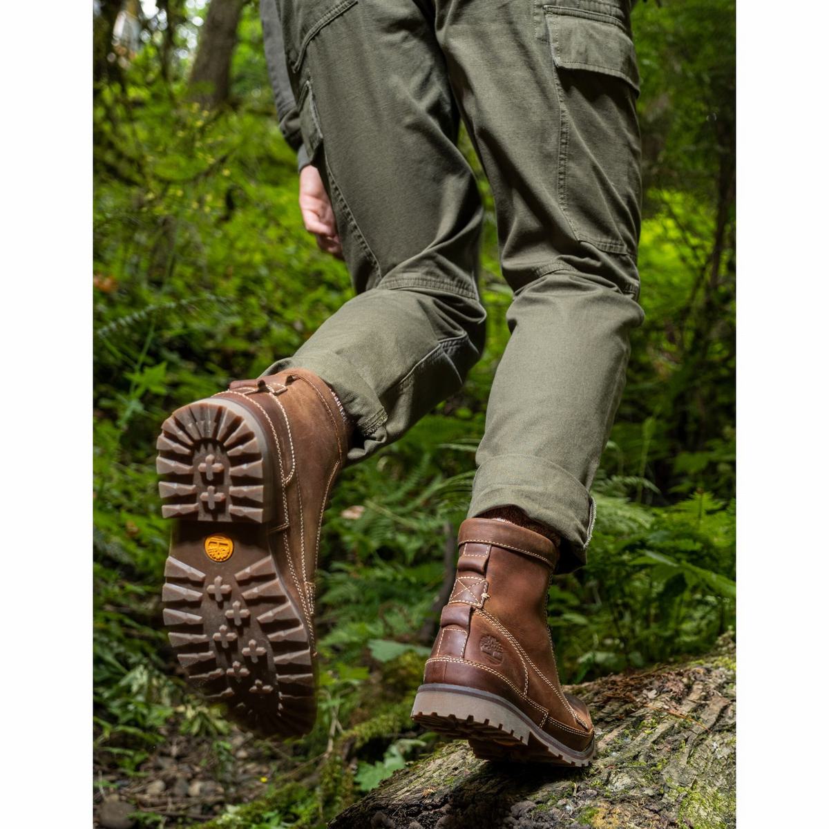 Timberland 6-Inch Boots Læderstøvler Herre Brune | ZCEU81025