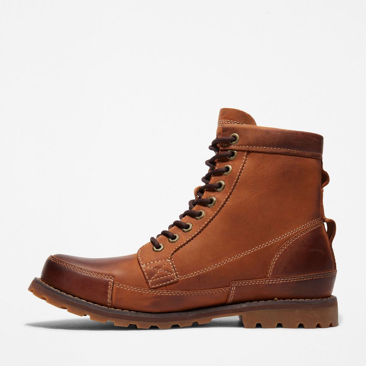 Timberland 6-Inch Boots Læderstøvler Herre Brune | ZCEU81025