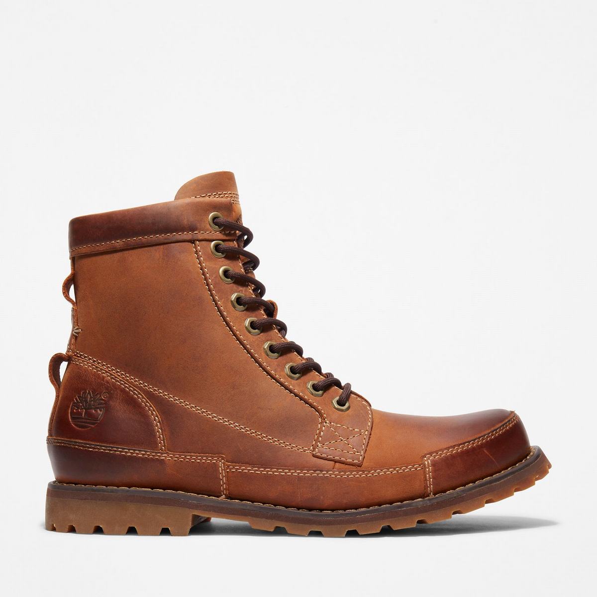 Timberland 6-Inch Boots Læderstøvler Herre Brune | ZCEU81025