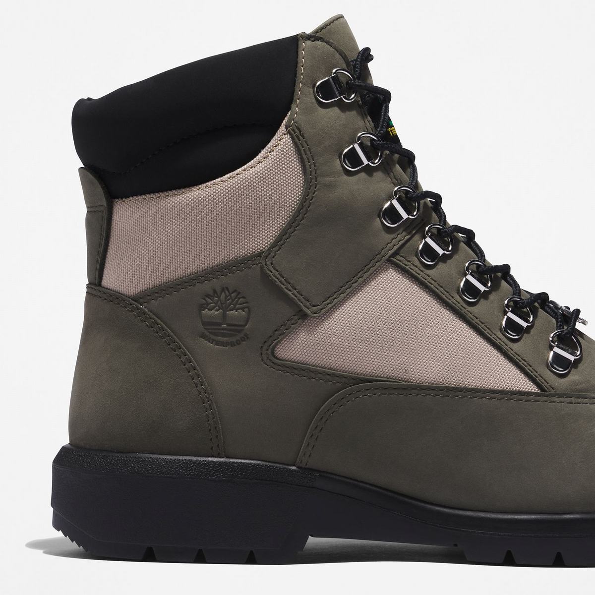 Timberland 6-Inch Boots~Vandtætte Kampstøvler Herre Mørkegrøn | KYUJ54327