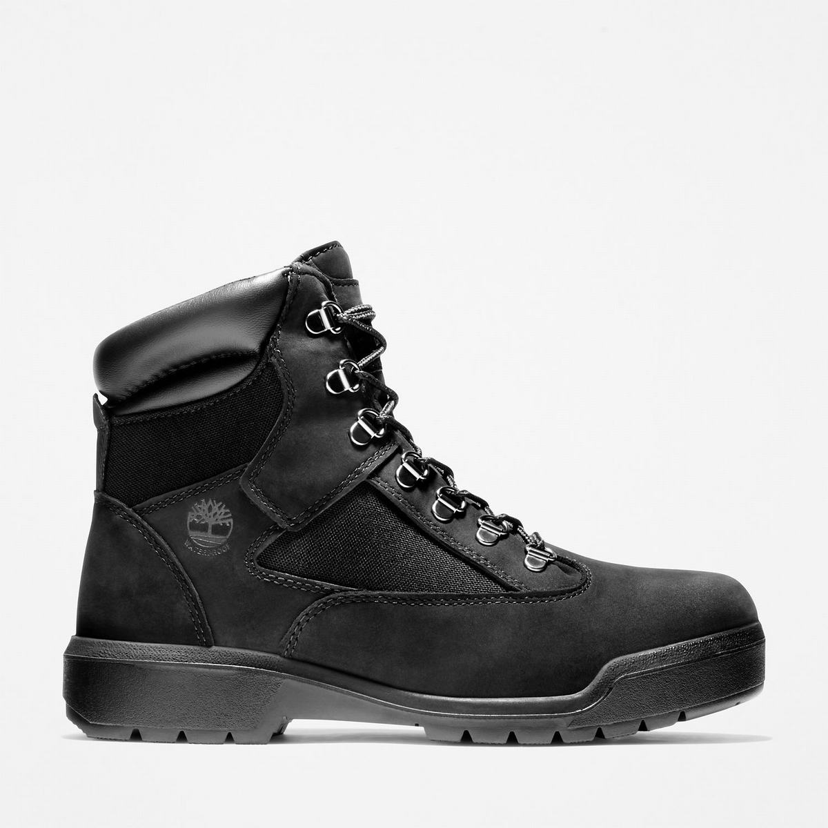 Timberland 6-Inch Boots~Vandtætte Kampstøvler Herre Sort | QPOH27031