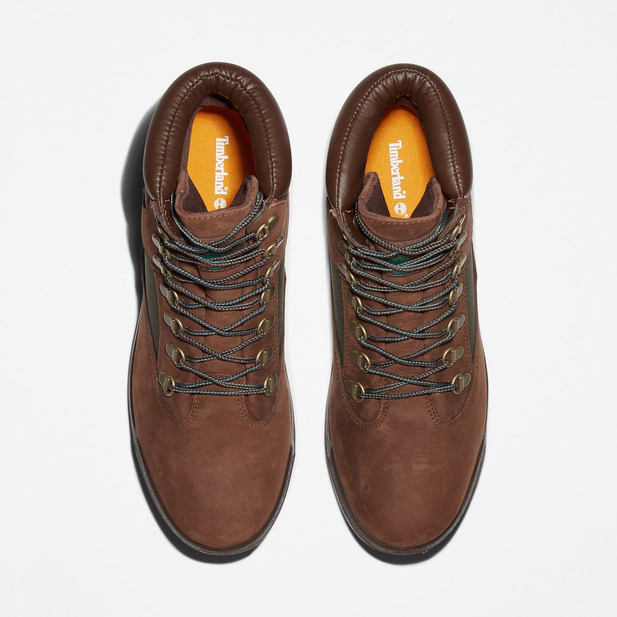 Timberland 6-Inch Boots~Vandtætte Kampstøvler Herre Mørkebrune | TIBK05312