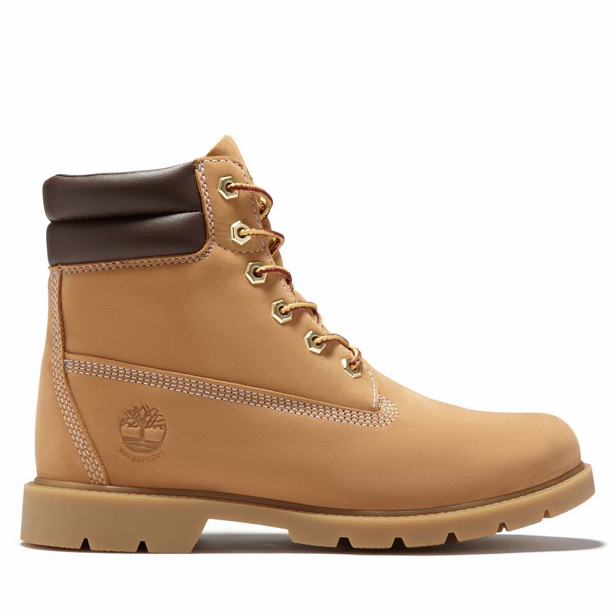 Timberland 6-Inch Boots~Vandtætte Vandtætte Støvler Dame Brune | DHXW92836