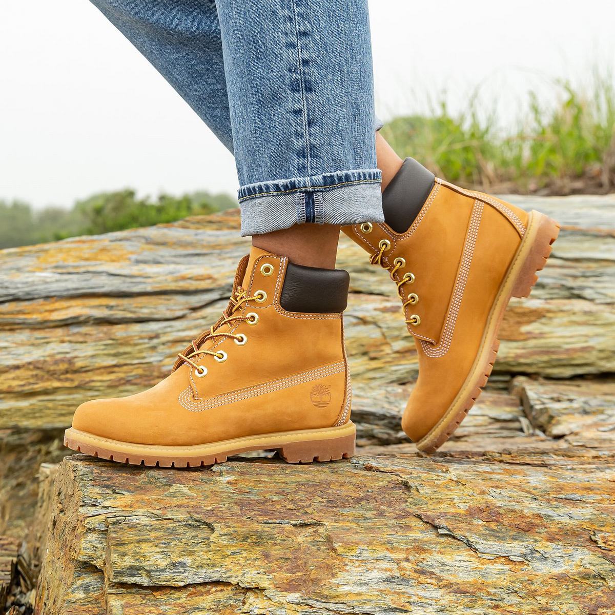 Timberland 6-Inch Boots~Vandtætte Vandtætte Støvler Dame Brune | DKPU91467