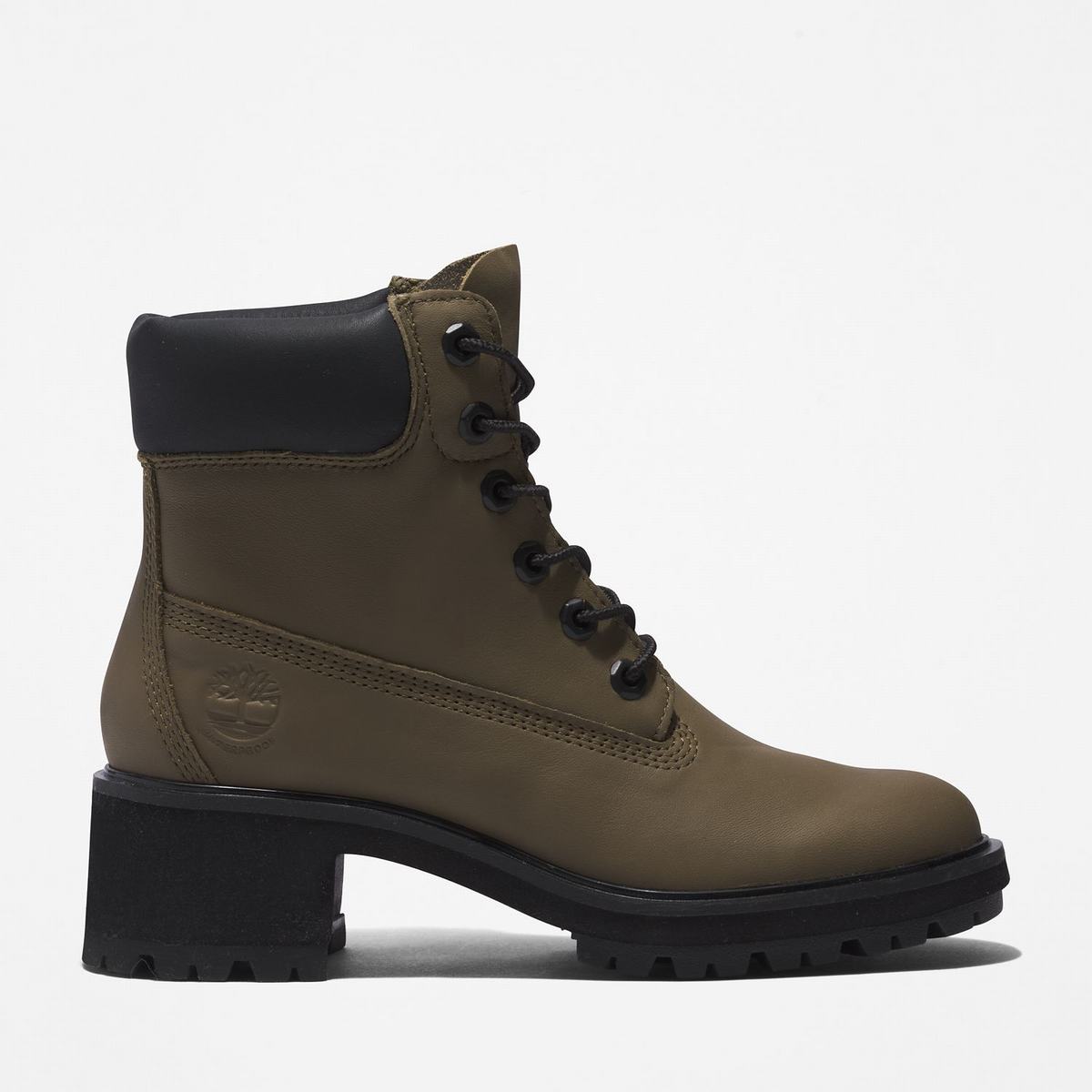 Timberland 6-Inch Boots~Vandtætte Vandtætte Støvler Dame Olivengrøn | FCZN67895