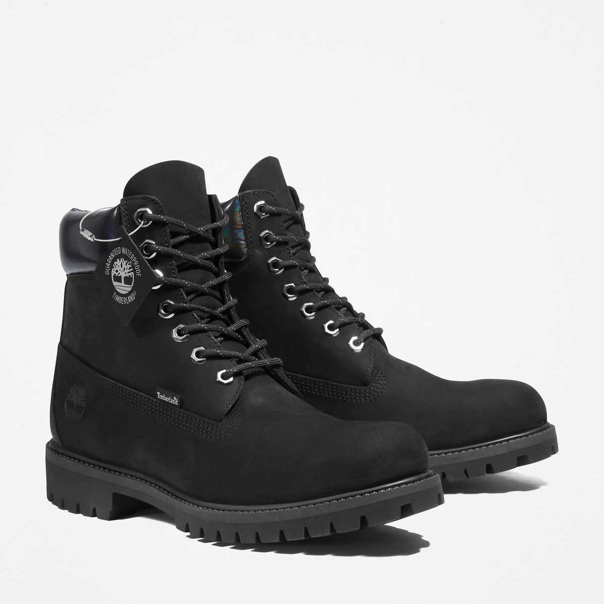 Timberland 6-Inch Boots~Vandtætte Vandtætte Støvler Herre Sort | HBZM93457