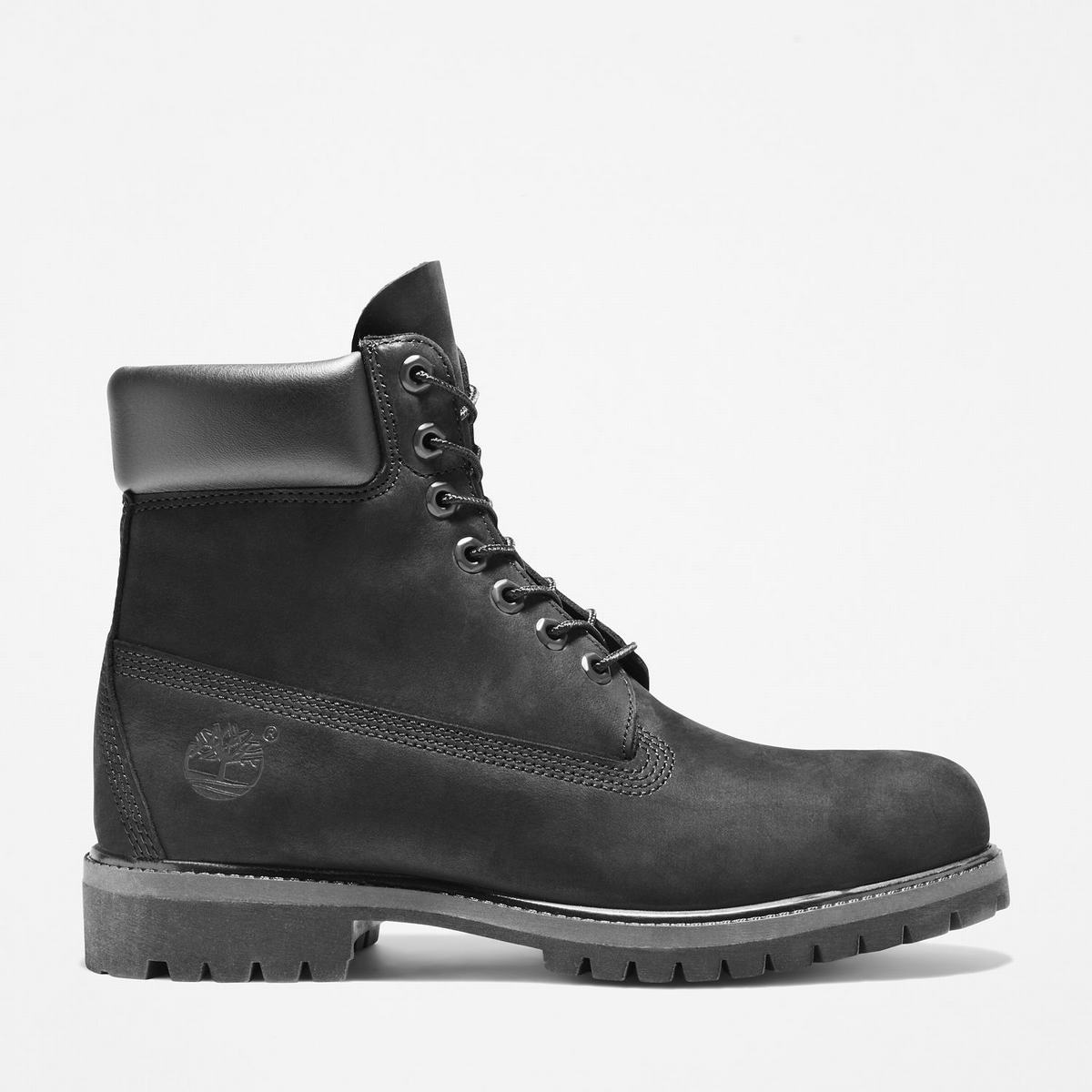 Timberland 6-Inch Boots~Vandtætte Vandtætte Støvler Herre Sort | KLET96704