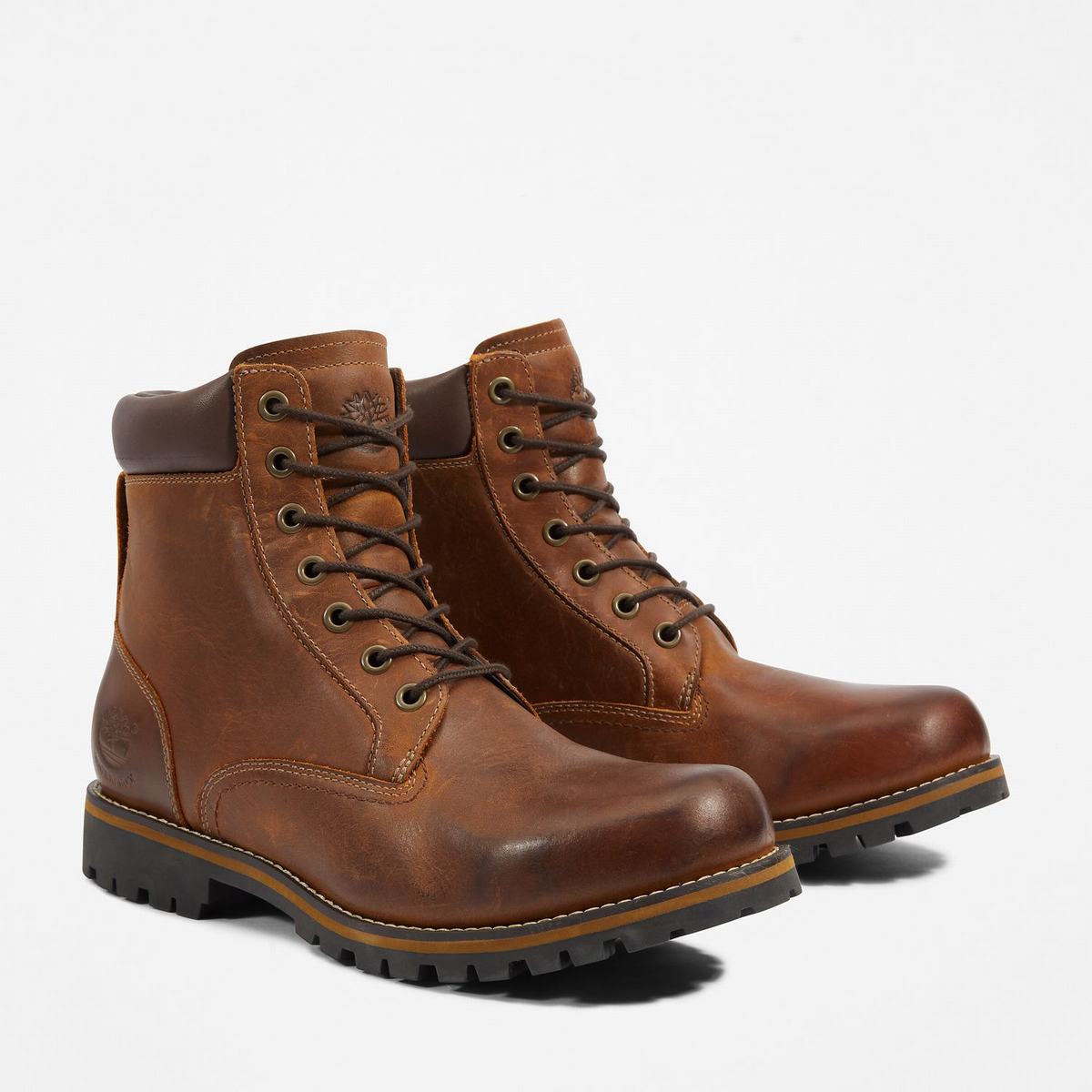 Timberland 6-Inch Boots~Vandtætte Vandtætte Støvler Herre Brune | OMDW73814