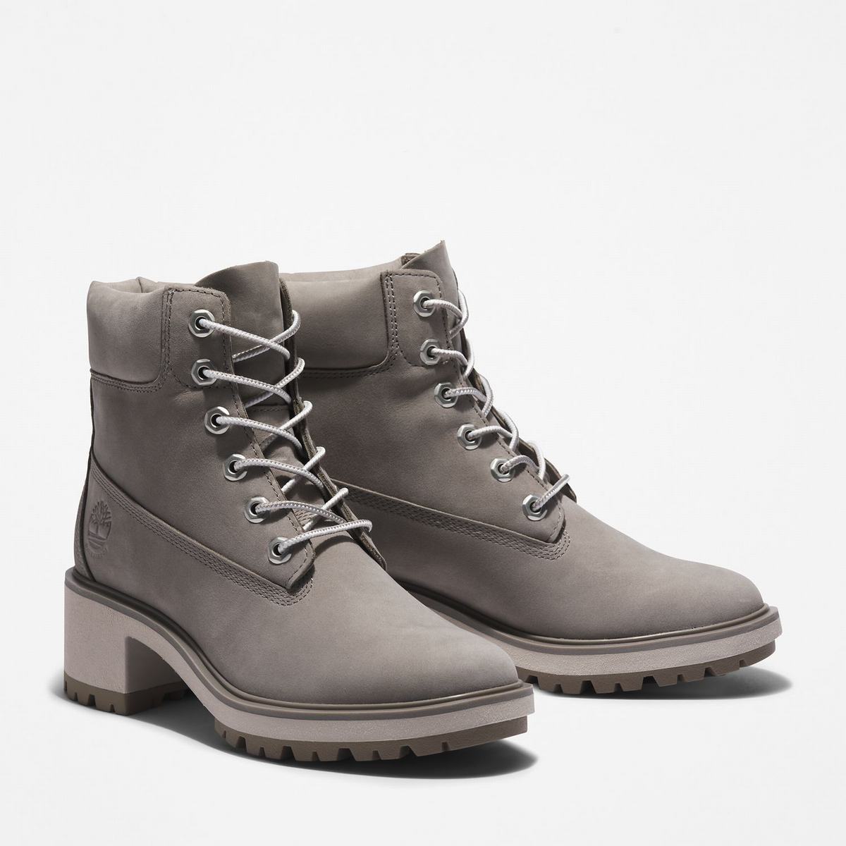 Timberland 6-Inch Boots~Vandtætte Vandtætte Støvler Dame Grå | PDBF54901