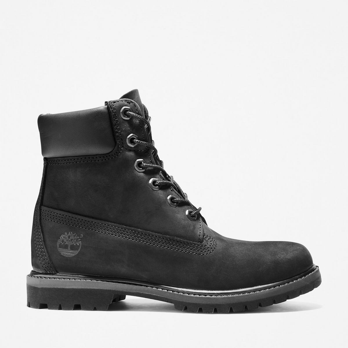 Timberland 6-Inch Boots~Vandtætte Vandtætte Støvler Dame Sort | RWJS18956