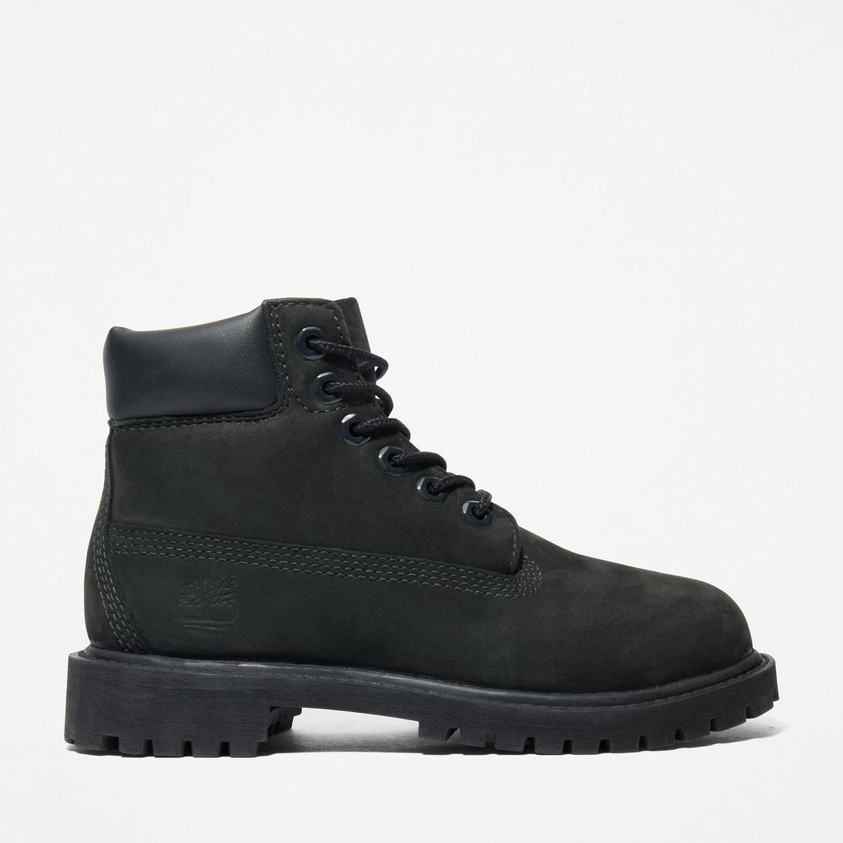 Timberland 6-Inch Boots~Vandtætte Vandtætte Støvler Børn Sort | TVJG10982