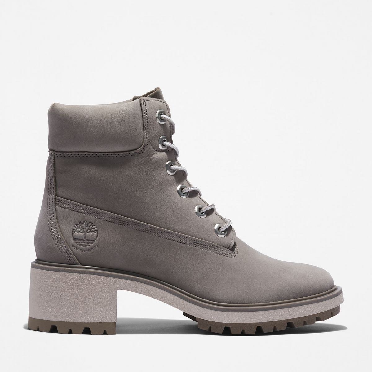 Timberland 6-Inch Boots~Vandtætte Vandtætte Støvler Dame Grå | YMOC70568