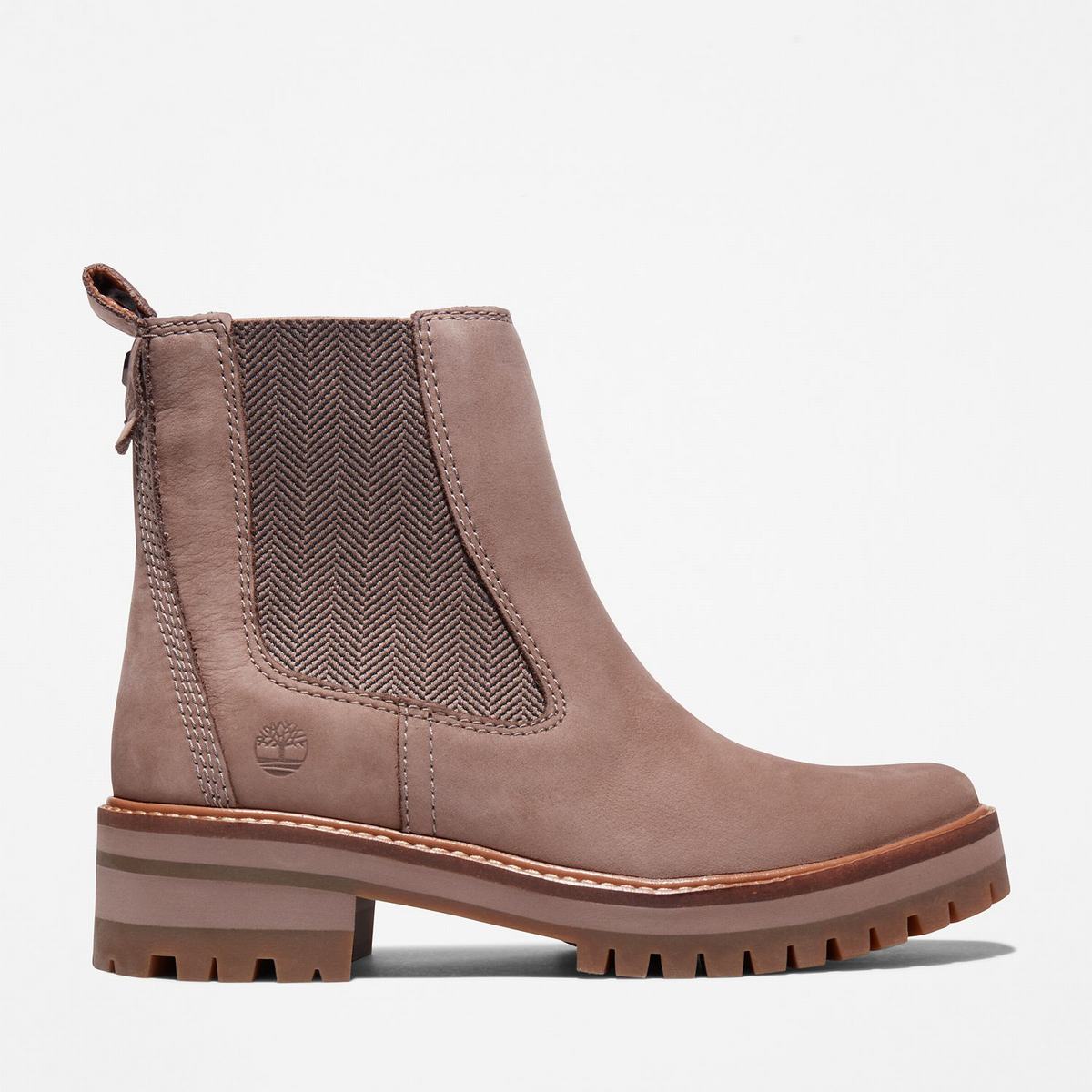 Timberland Ankle boots Dame Grå Brune | SNOA73460