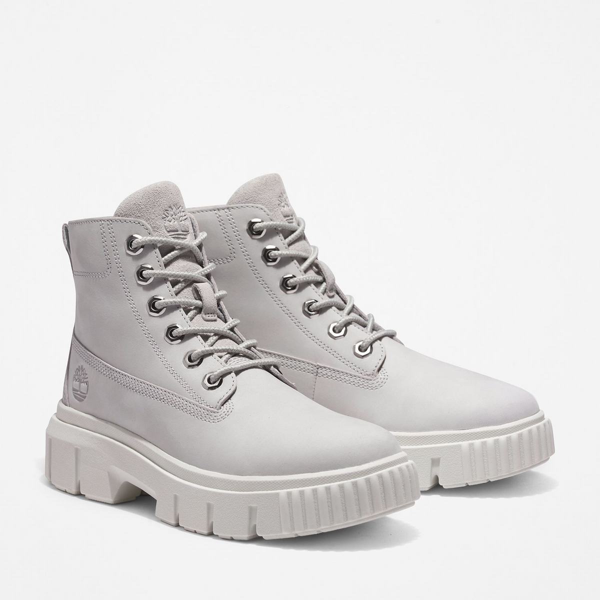 Timberland Ankle boots Dame Lysegrå Lilla | GBFJ45218