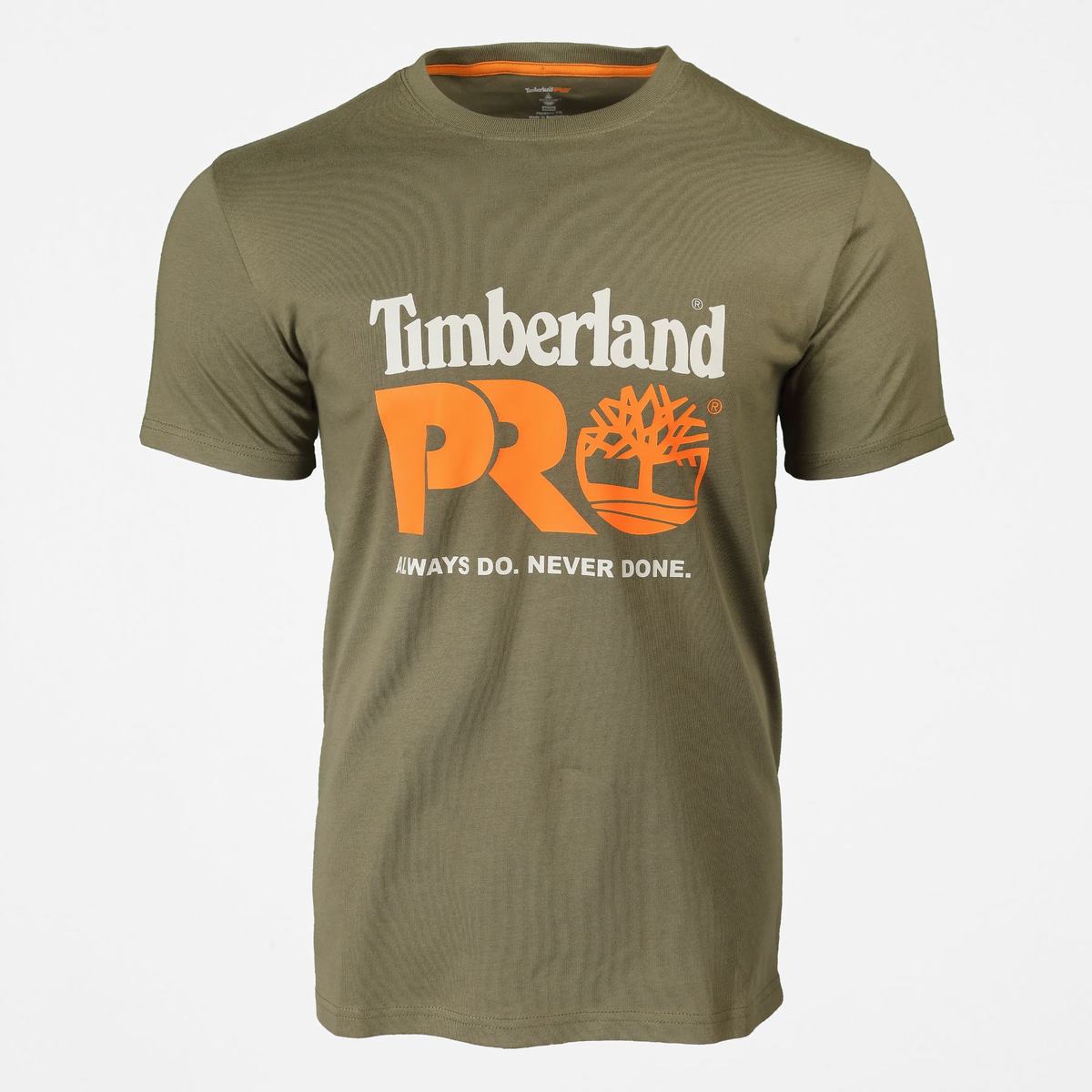 Timberland Bomulds T Shirts Herre Olivengrøn | WFOX51426