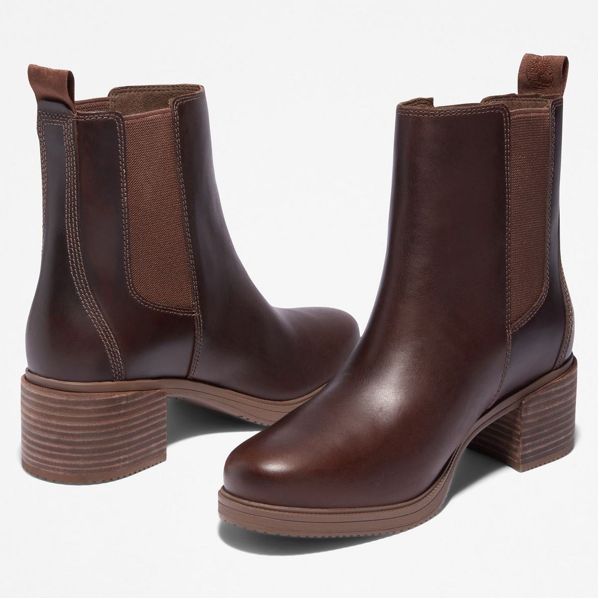 Timberland Chelsea Støvler Dame Brune | GWEJ62874