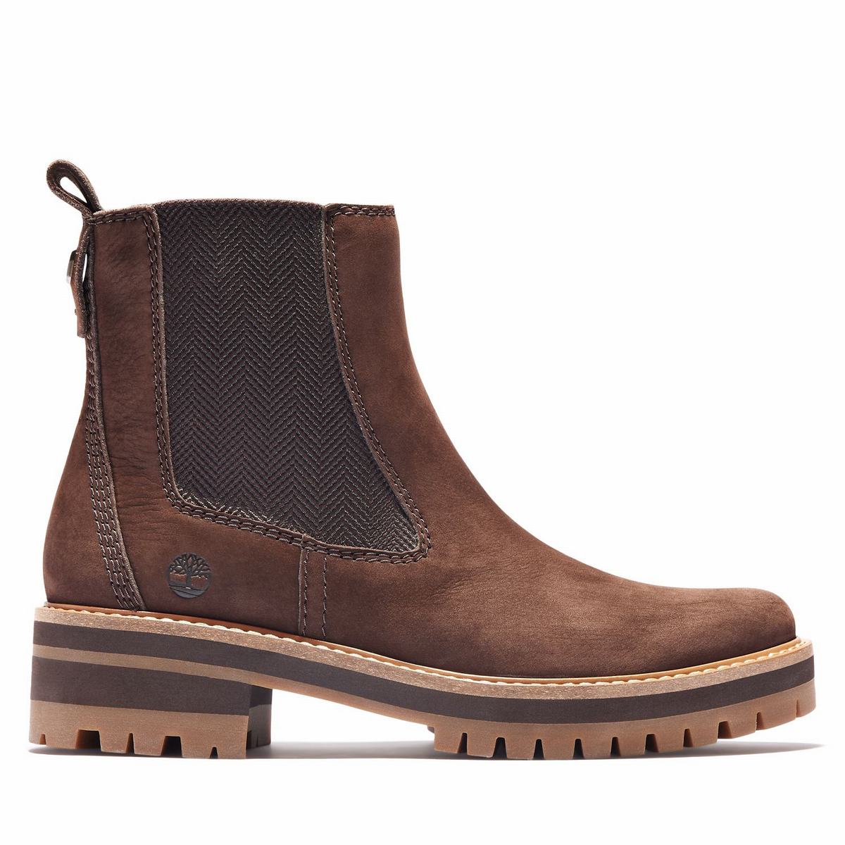 Timberland Chelsea Støvler Dame Mørkebrune | UVFP60432