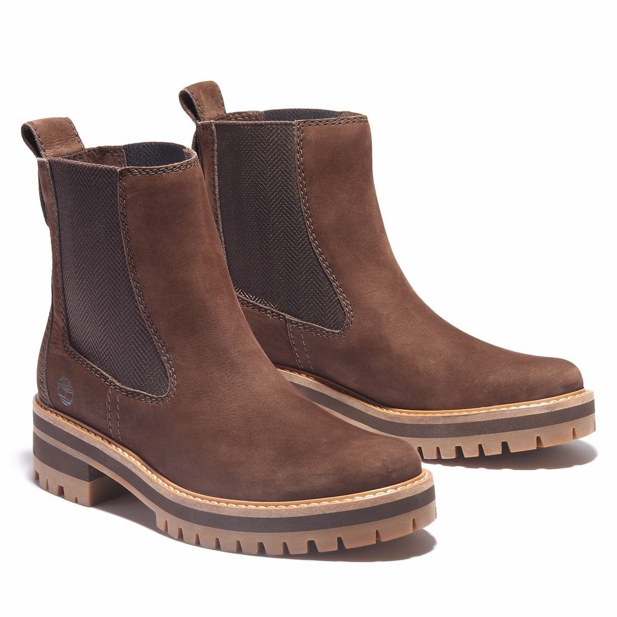 Timberland Chelsea Støvler Dame Mørkebrune | WDRM69821