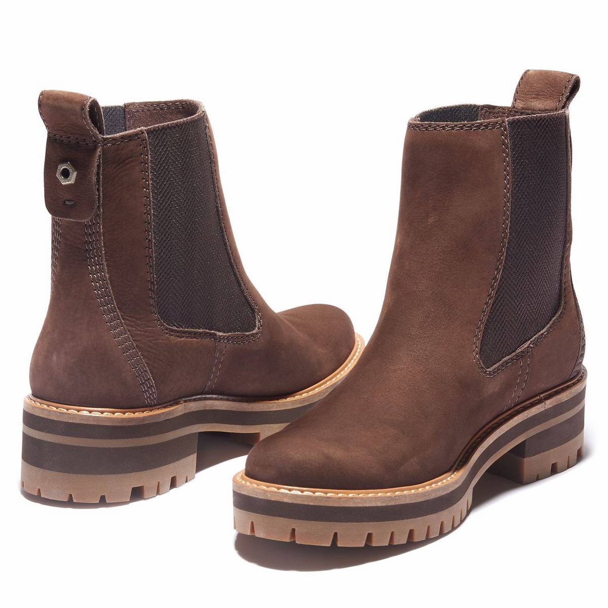 Timberland Chelsea Støvler Dame Mørkebrune | WDRM69821