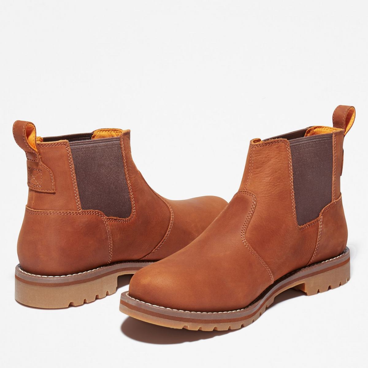 Timberland Chelsea Støvler Herre Rød | EQVB13627