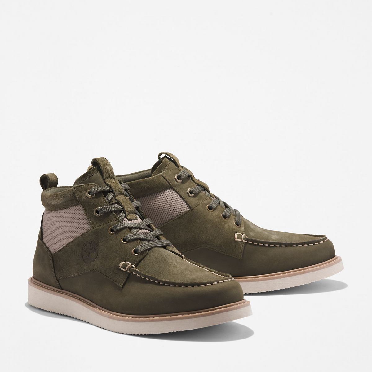 Timberland Chukka Støvler Herre Mørkegrøn | FLNV12904