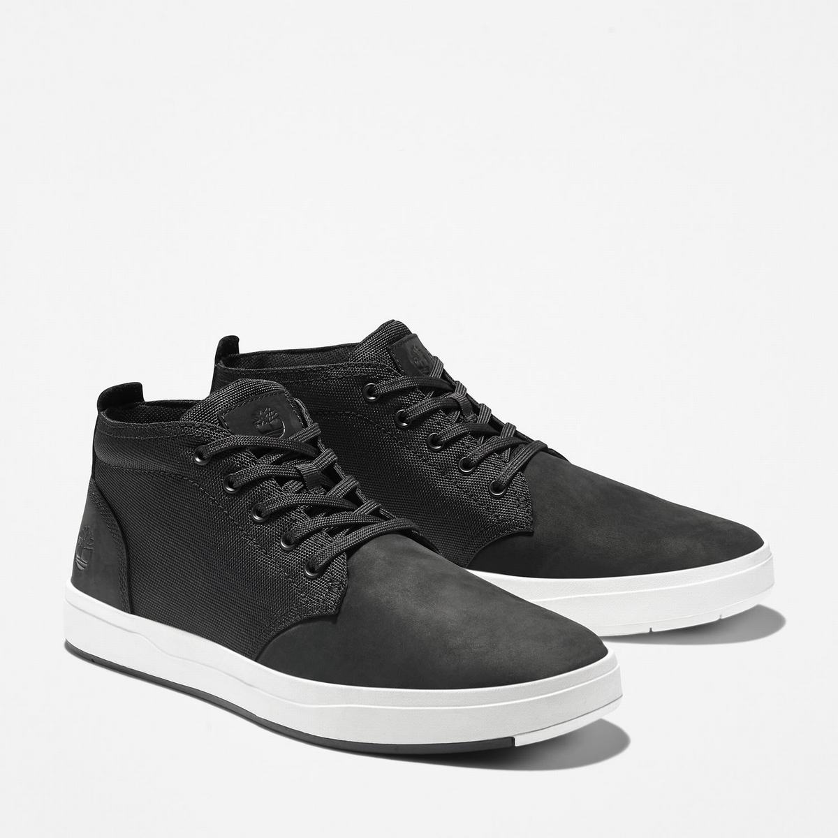 Timberland Chukka Støvler Herre Sort | JGSB53649