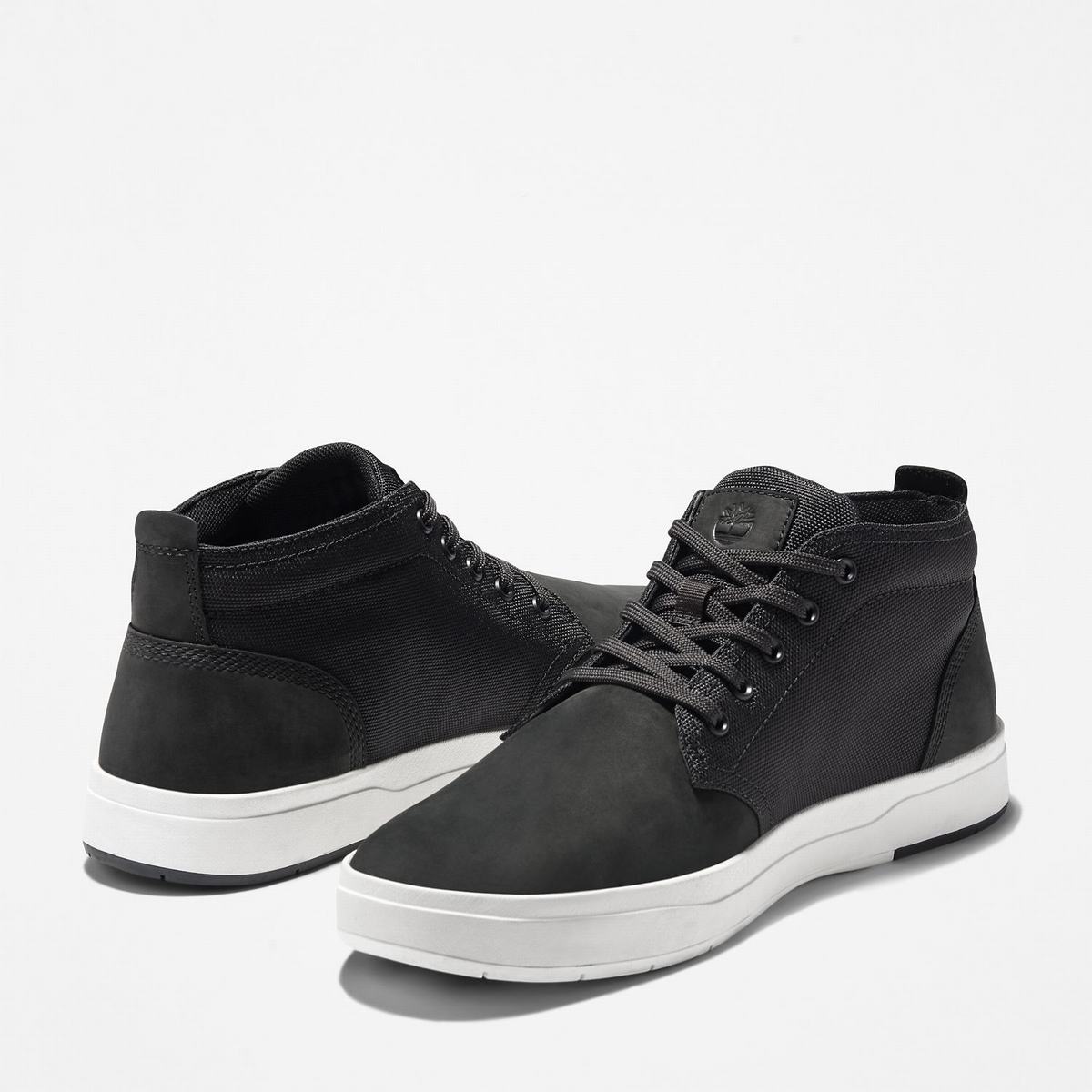 Timberland Chukka Støvler Herre Sort | JGSB53649