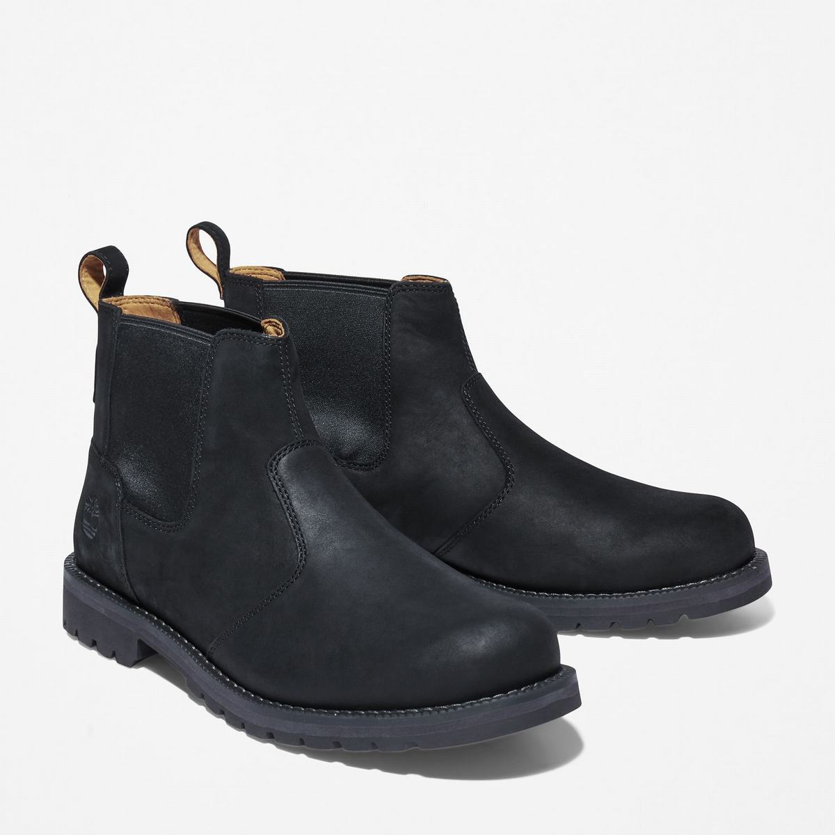 Timberland Chukka Støvler Herre Sort | LXJG97106