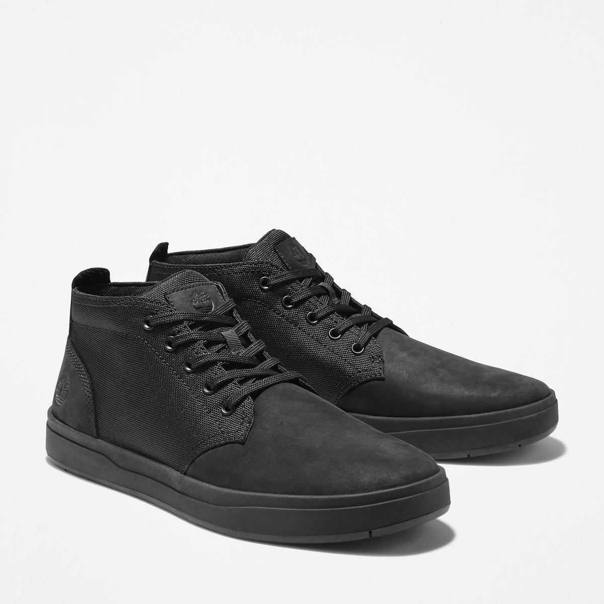 Timberland Chukka Støvler Herre Sort | MSHR63452