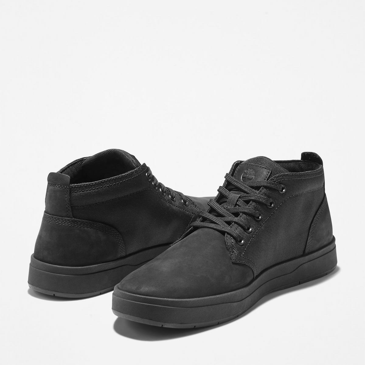 Timberland Chukka Støvler Herre Sort | MSHR63452