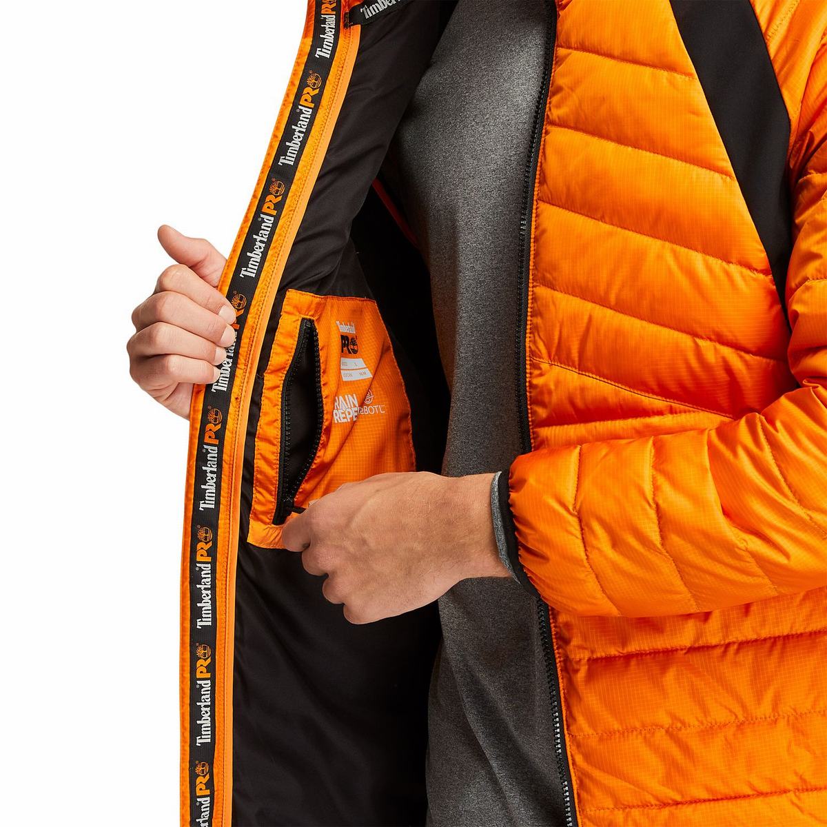 Timberland Insulated Overtøj Herre Orange | TEKG85142