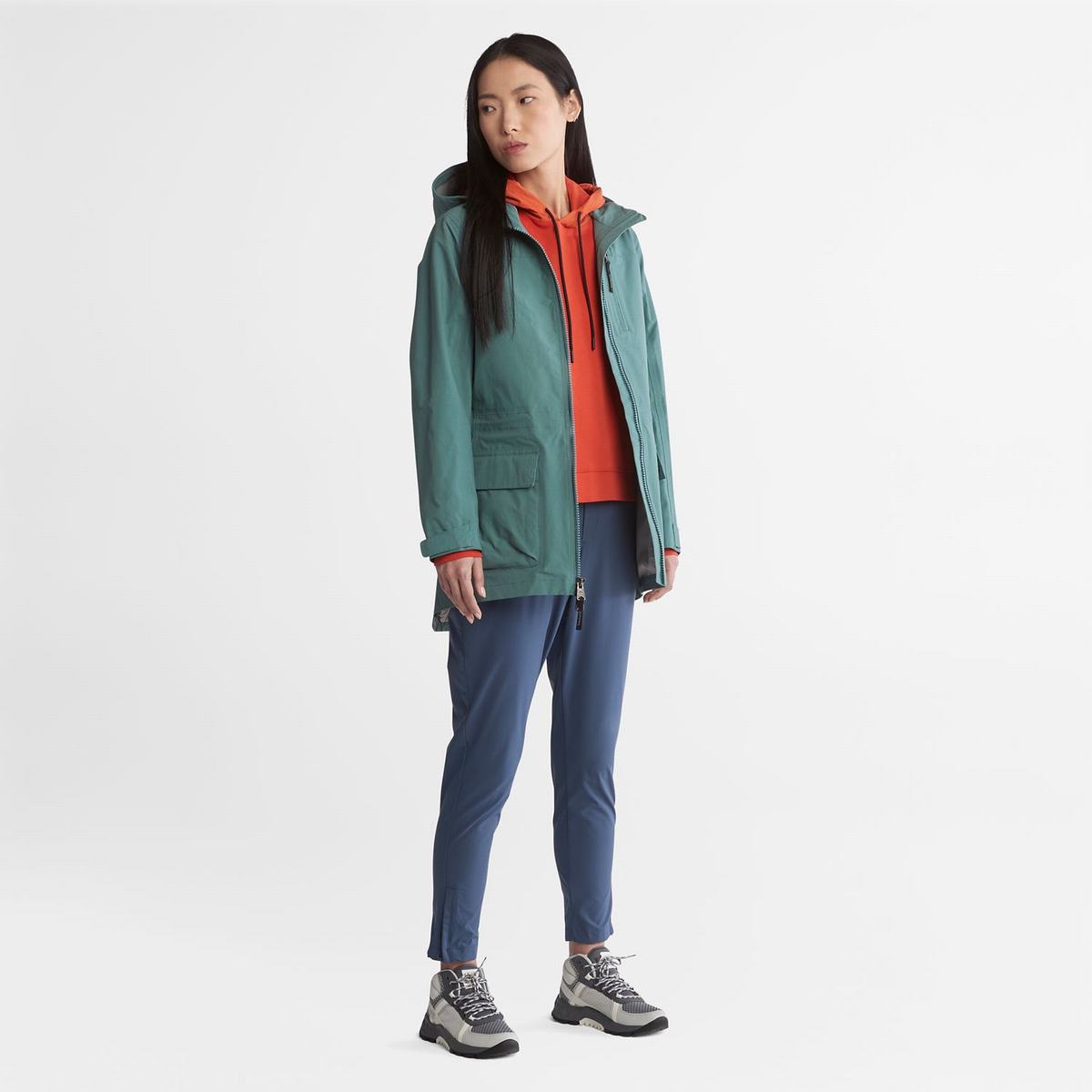 Timberland Jakke Dame Dyb Grøn | AUKH73542