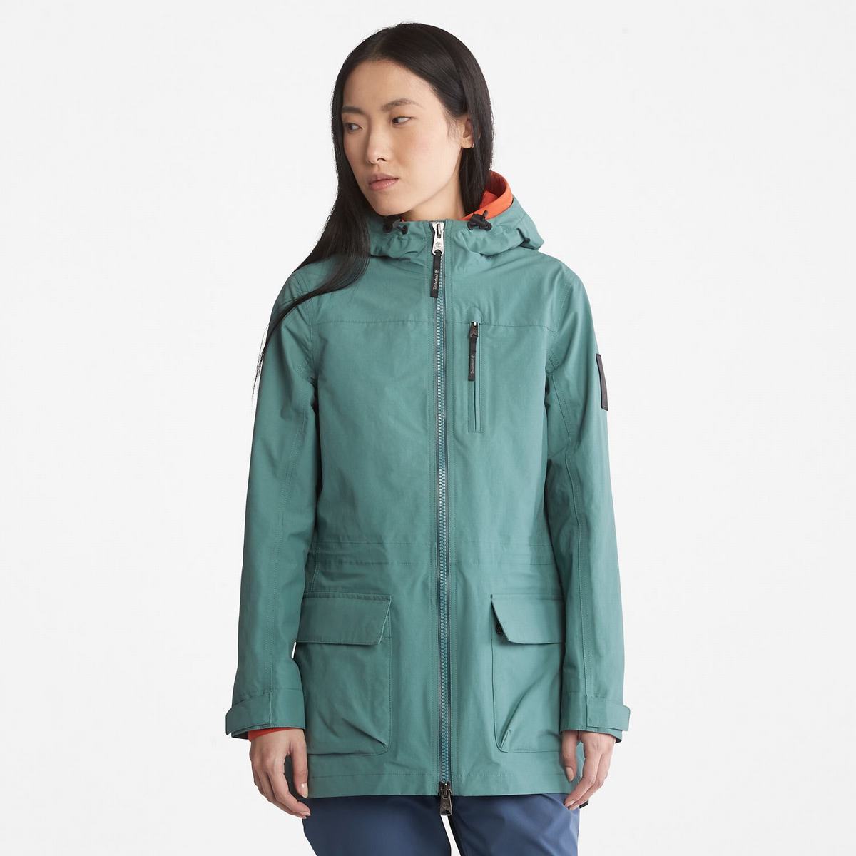 Timberland Jakke Dame Dyb Grøn | AUKH73542