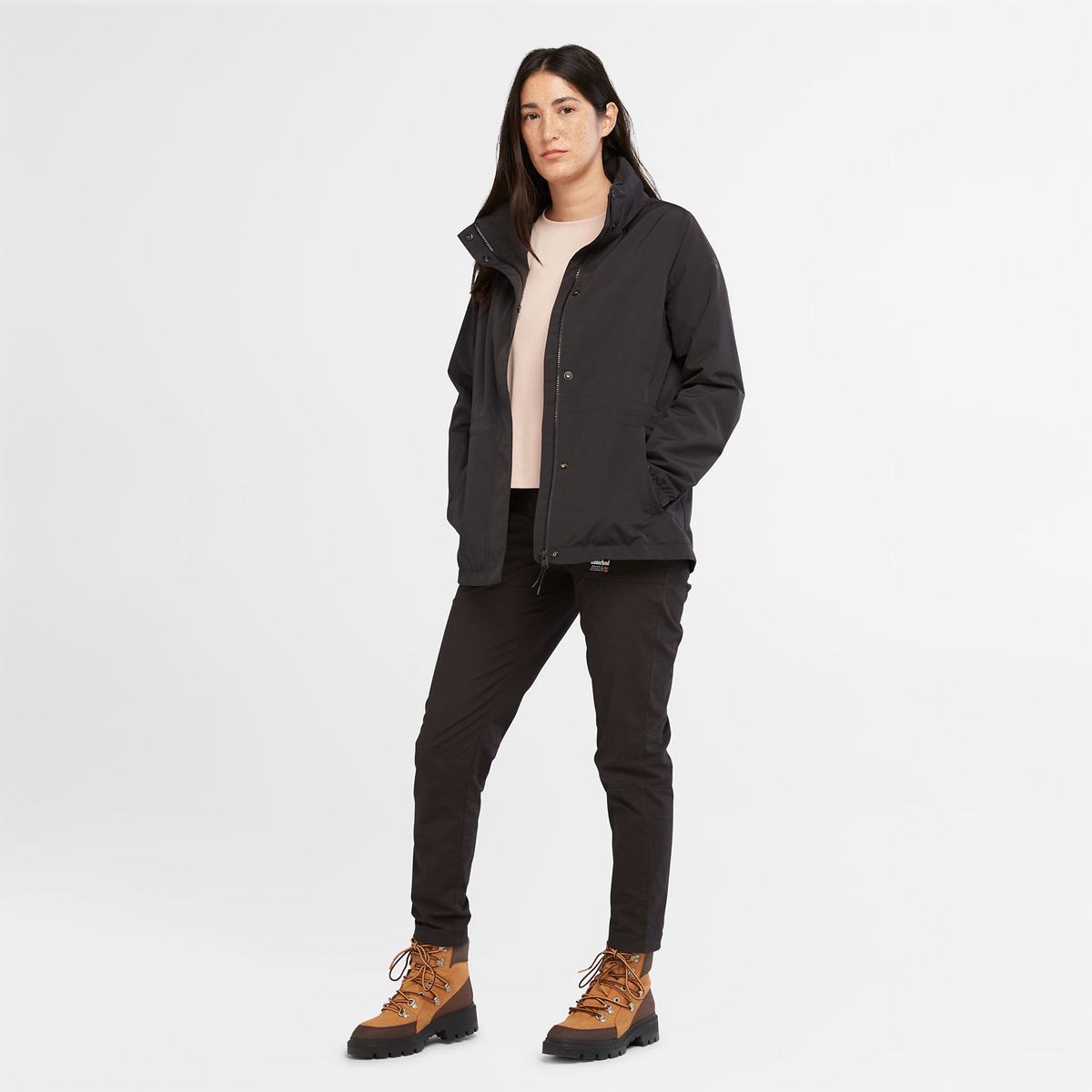 Timberland Overtøj Dame Sort | ZHPG49638