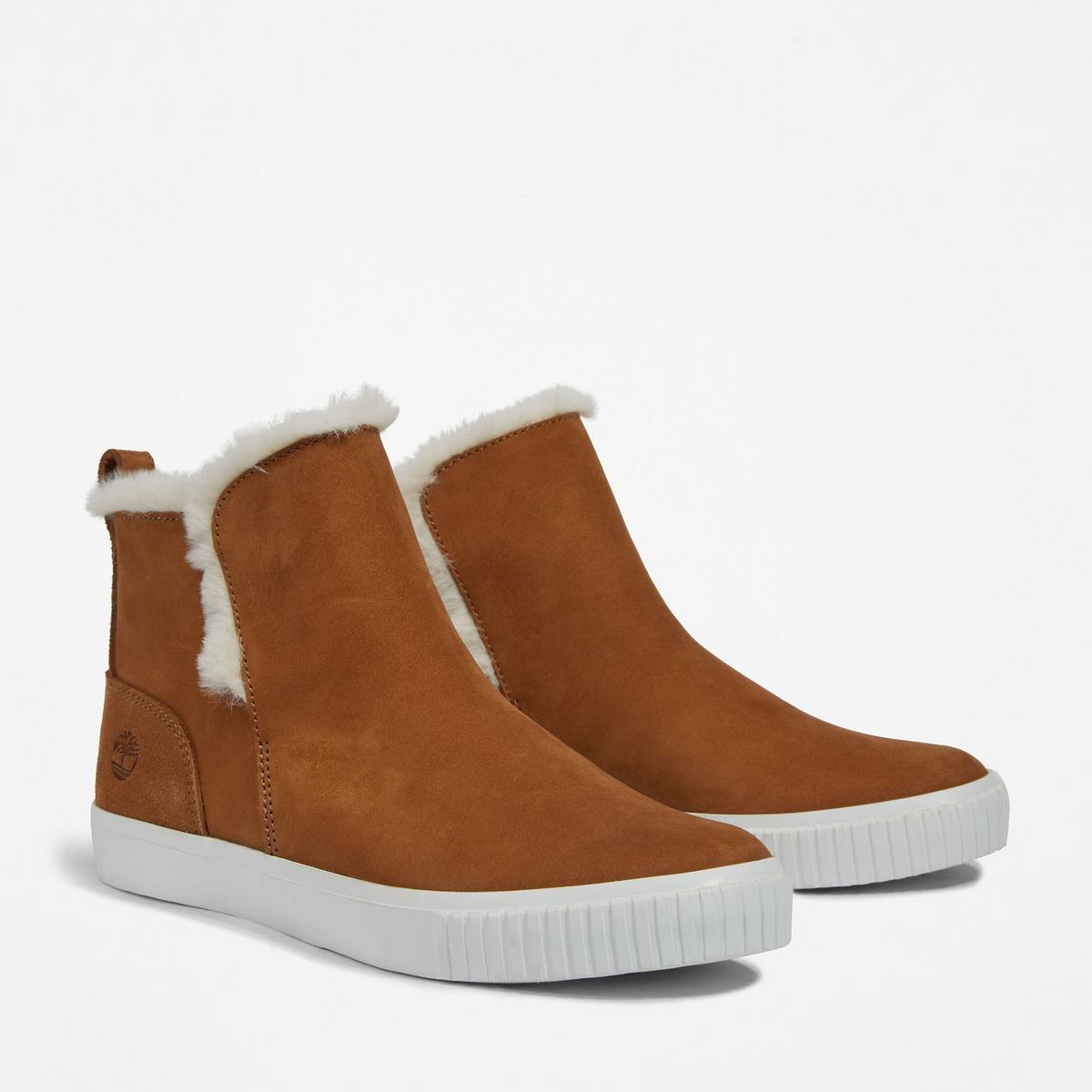 Timberland Pull-On Støvler Dame Brune | SILJ76105