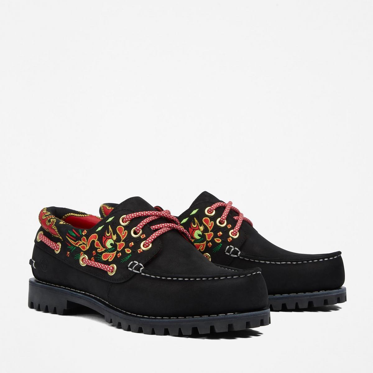 Timberland Sejlersko Dame Sort | LWFS52749