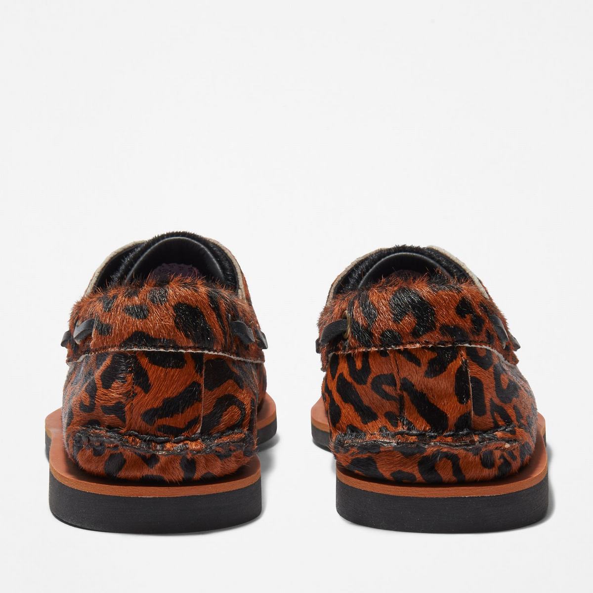 Timberland Sejlersko Herre Brune Leopard | OQFH73489