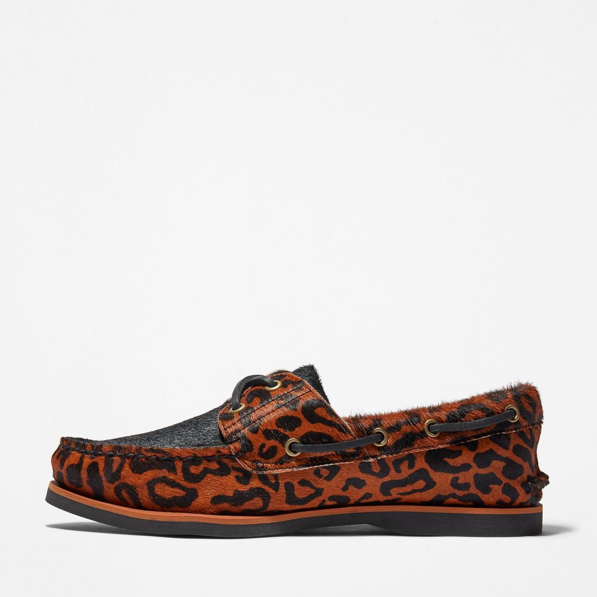 Timberland Sejlersko Herre Brune Leopard | OQFH73489